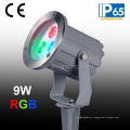 9W RGB LED Garden Landscape Light with Spike (JP83834)